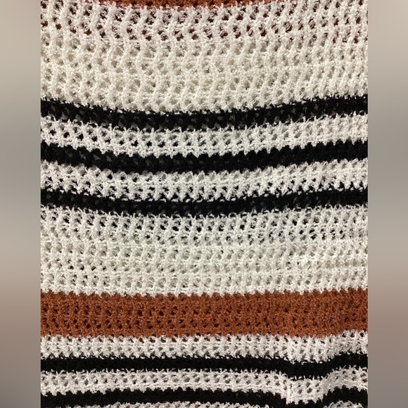 NO BRAND | Striped Knit Sweater - Picture 4 of 6